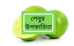 লেবুর উপকারিতা