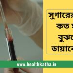 সুগারের মাত্রা কত হলে বুঝবেন ডায়াবেটিস